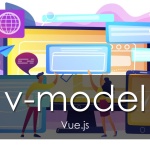 【vue】 v-modelを使って子から親に値を送信する